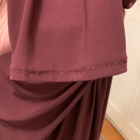 Mac Duggal dress in a mauve size 10 - Picture 16 of 17